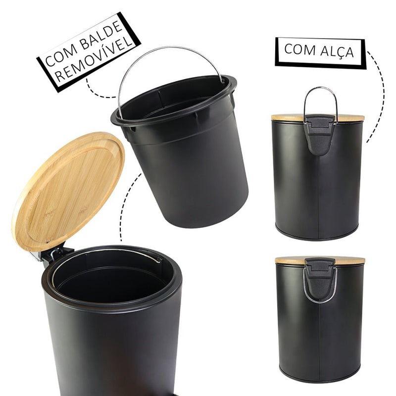 Lixeira Inox 5 Litros