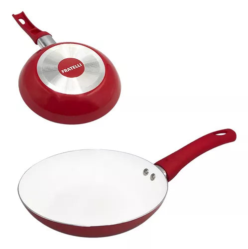 Conjunto De Panelas Antiaderente Revestimento Cerâmico