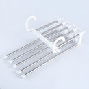 Cabideiro de Aço Organizador Multifuncional 5 em 1