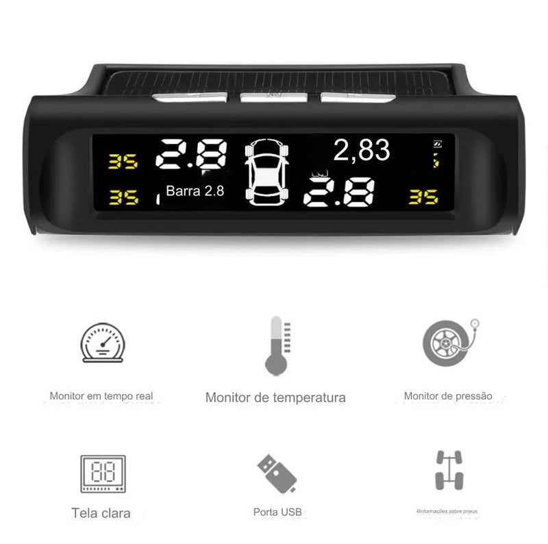 Sensor de Monitoramento de Pressão para Pneus