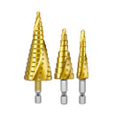 Kit com 6 Brocas Aço Rapido